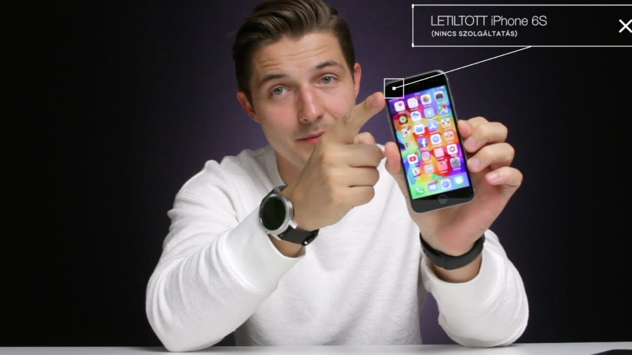 Letiltották az iPhone-om — (Szolgáltató által blokkolt telefon)
