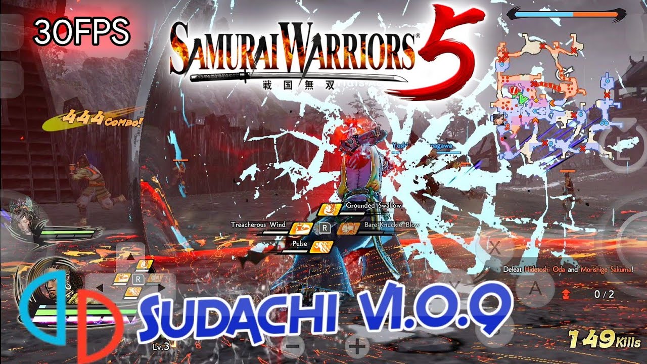 Samurai Warriors 5 Unlocked All Max Level Sudachi Switch Emuator For Android Offline