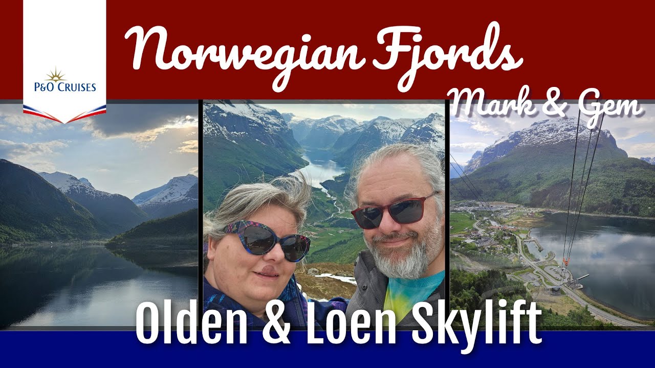 Loen Skylift is STUNNING! - Olden - P&O Iona Norwegian Fjords
