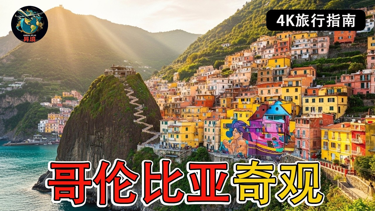 哥伦比亚20个最不可能的地方｜你绝不能错过｜4K纪录片