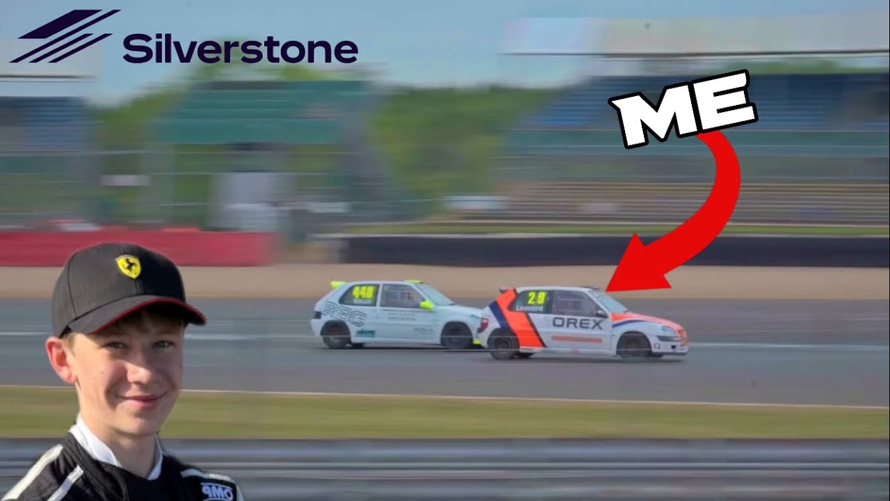 We raced at Silverstone… and it was insane.