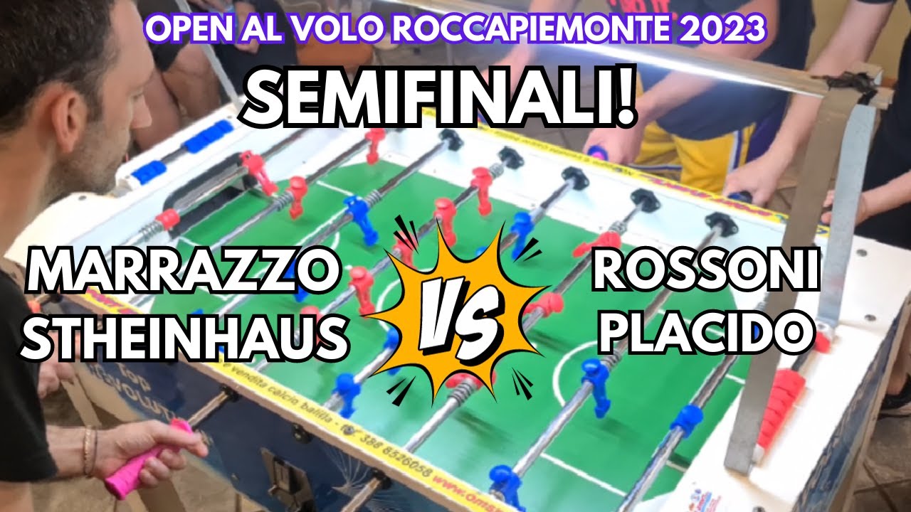 SEMIFINALI Open di Roccapiemonte: Rossoni - Placido VS Stheinhaus - Marrazzo