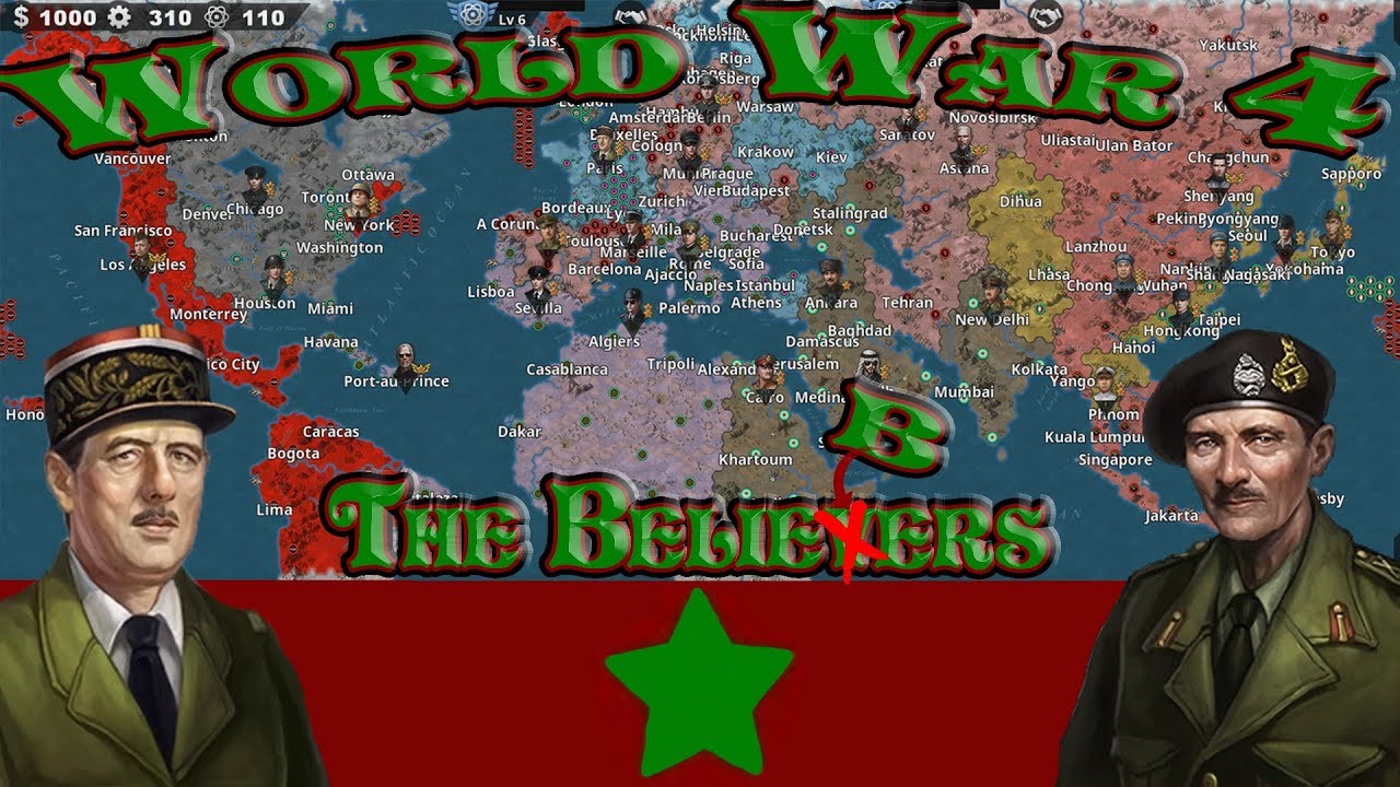 World War 4 The Believers Fight For Freedom - 1984 Mod World Conqueror 4