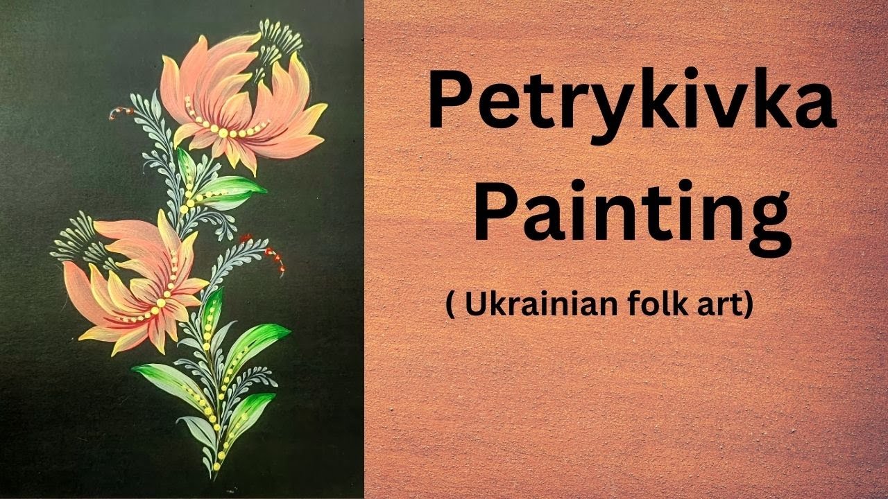 Mesmerizing Petrykivka Painting | Traditional Ukrainian Art