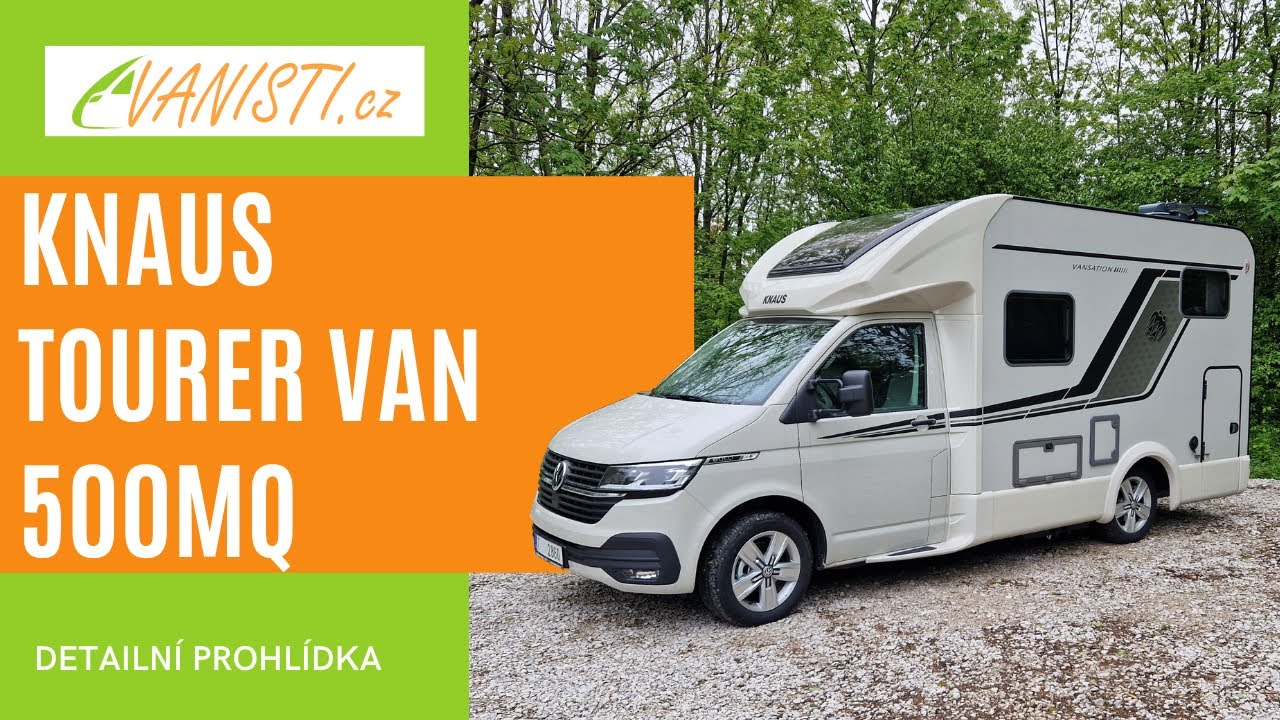 Knaus Tourer Van 500MQ (2023) - detailní prohlídka vozu - roomtour