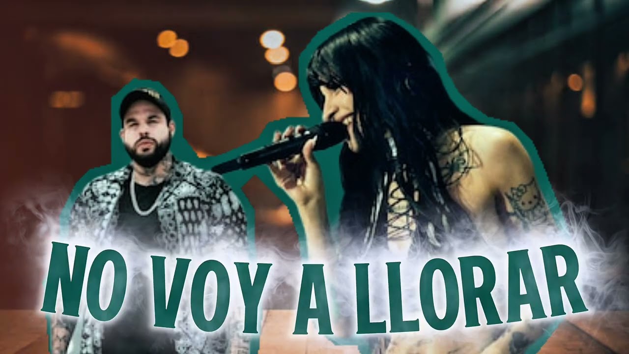 No Voy A Llorar - CAZZU ❌ EMILIANO AGUILAR 🥃💔 | LETRA 