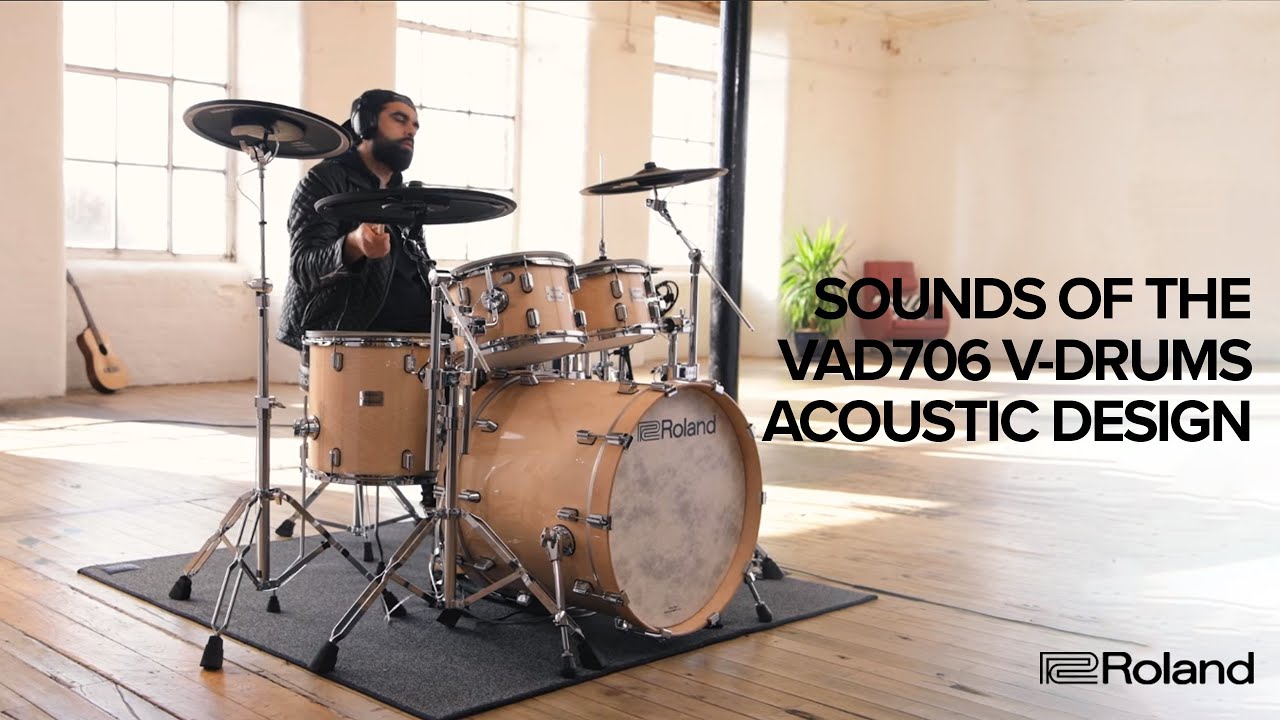 Sounds of the Roland V-Drums Acoustic Design VAD706 (TD-50X Sound Module)