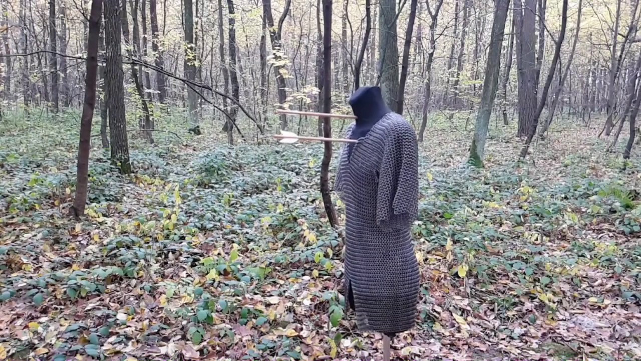Medieval crossbow vs. hauberk