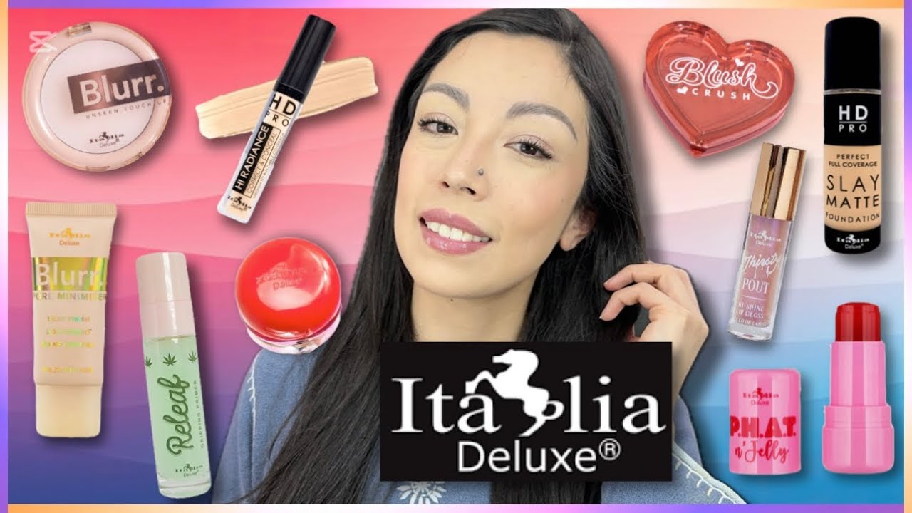 MAQUILLAJE SOLO CON ITALIA DELUXE!! | FAVORITOS Y NO TAN FAVORITOS
