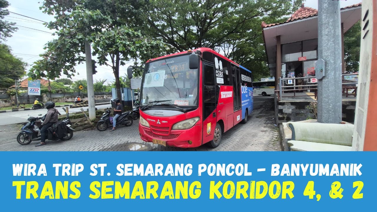 Tata Cara Balik ke Terminal Banyumanik dari Stasiun Semarang Poncol || Trans Semarang Koridor 4 - 2