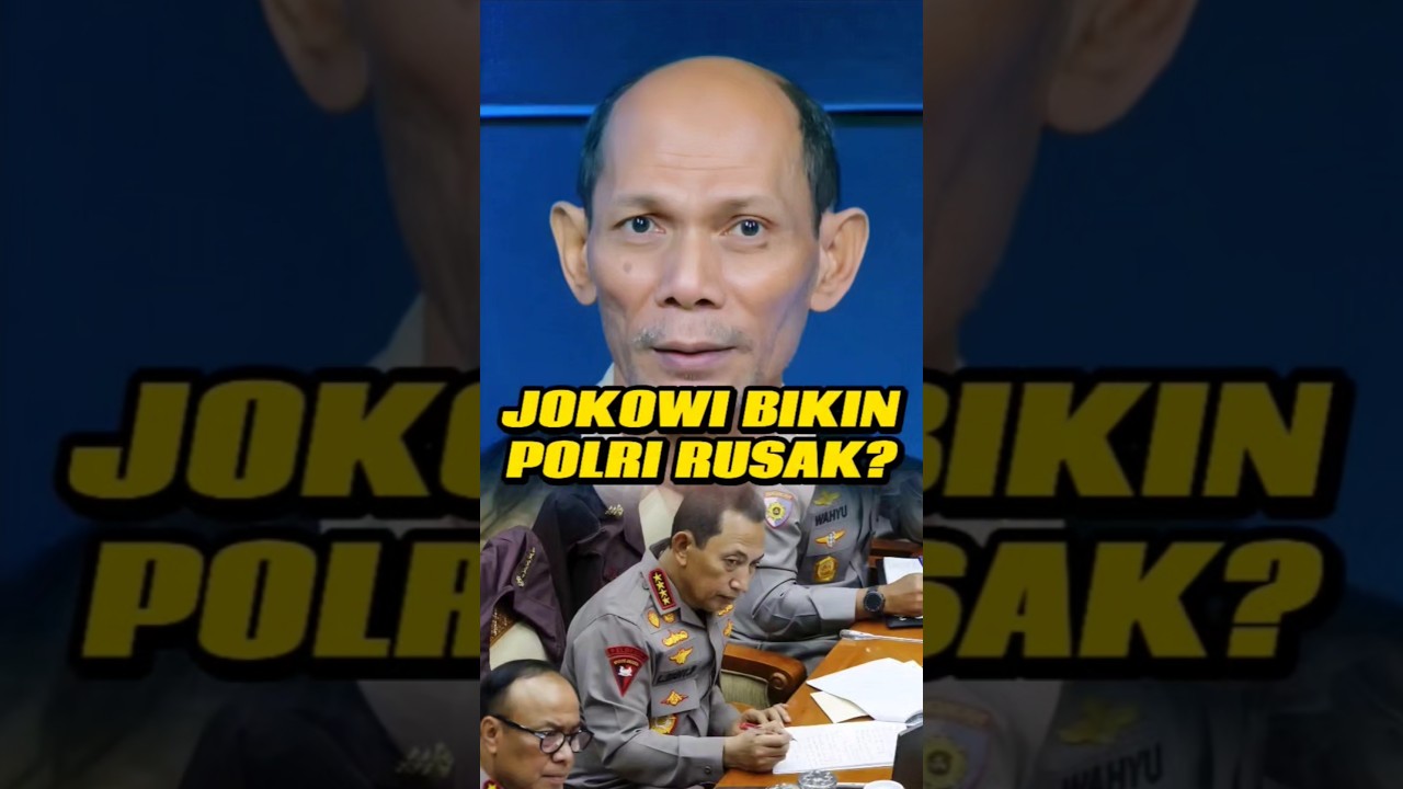 JOKOWI & Fenomena 'Jumping' di Tubuh Polri: Kritik Tajam Ichsanuddin Noorsy #shorts #polri #jokowi