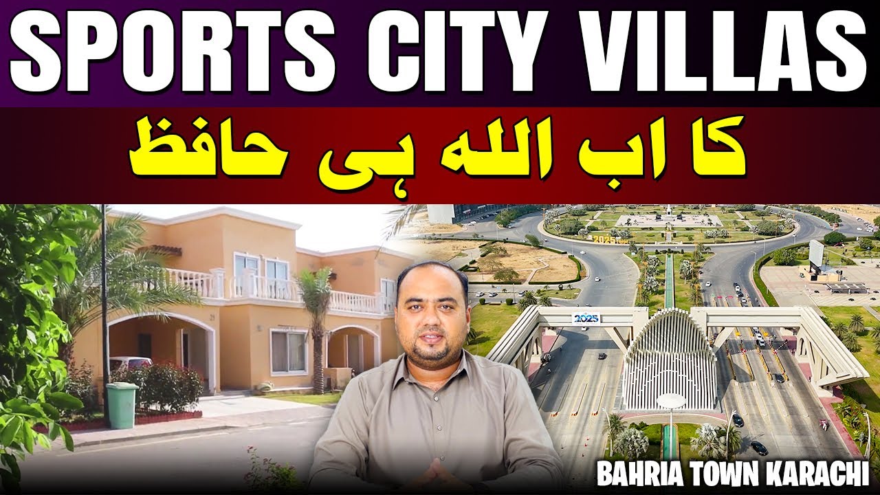 Allah Is Now the Guardian of Sports City Villas | Bahria Town Karachi 🤲✨ 