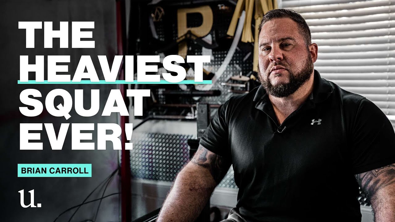 Brian Carroll: The man who squatted 1306lb - that's 592kg - on how you can get seriously strong