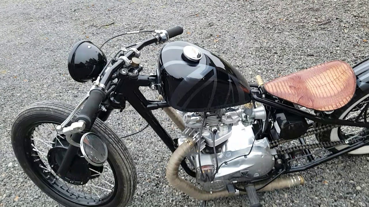 Vintage  triumph chopper