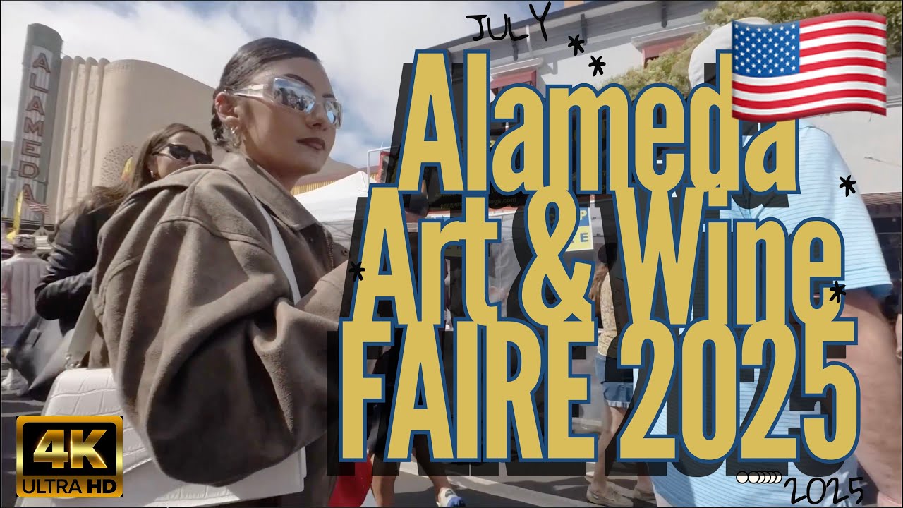 🇺🇸 Alameda, CA - Alameda Art & Wine Faire 2025 - Come One, Come All to a Fun Filled Afternoon!
