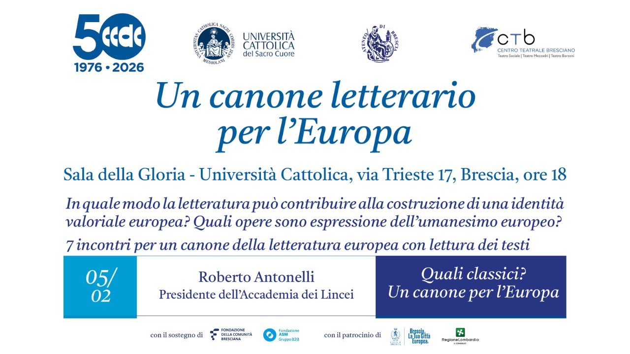 Quali classici? Un canone per l’Europa