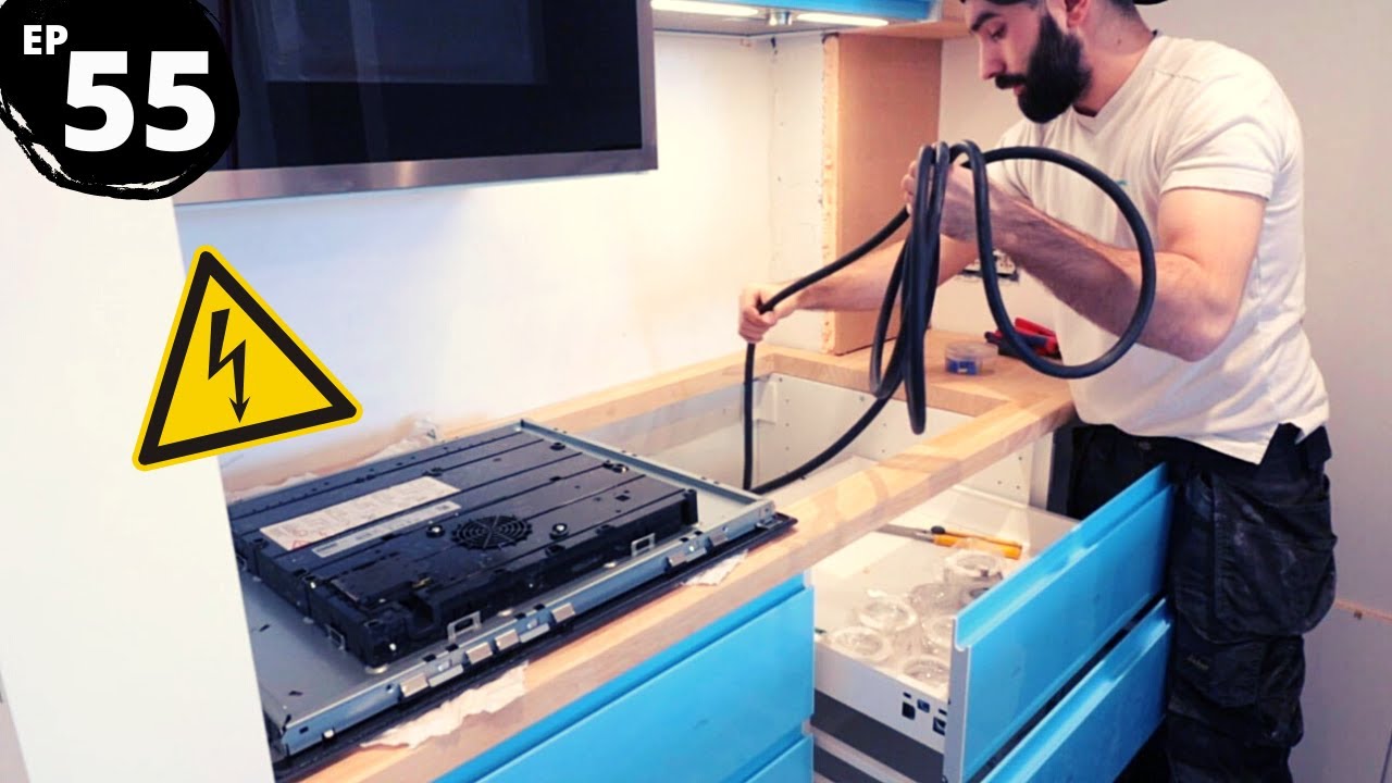 ⭐[EP55] Comment placer un EVIER et raccorder une plaque de cuisson IKEA ?!
