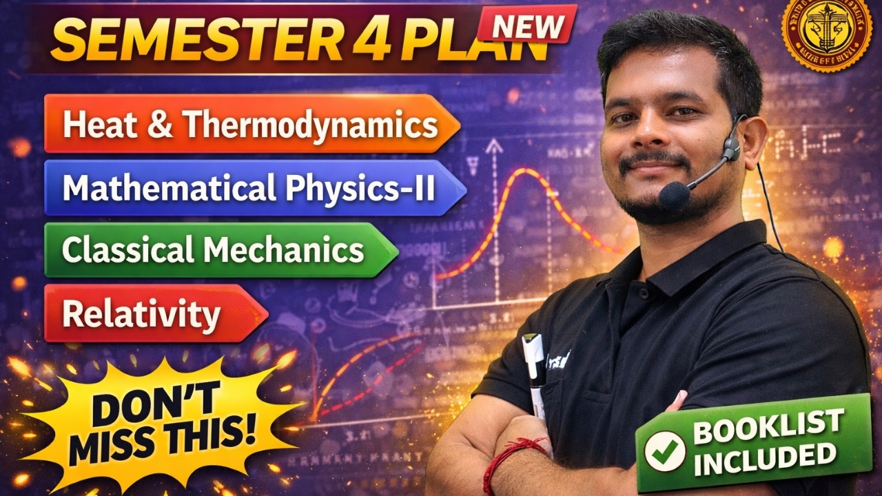 BSc Physics 4th Semester Burdwan University | Syllabus, Books & Strategy | Pappu Sir