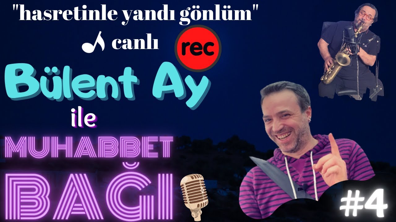 MUHABBET BAĞI #4 HASRETİNLE YANDI GÖNLÜM COVER (Canlı müzik performans, saksafon Volkan Şanda)