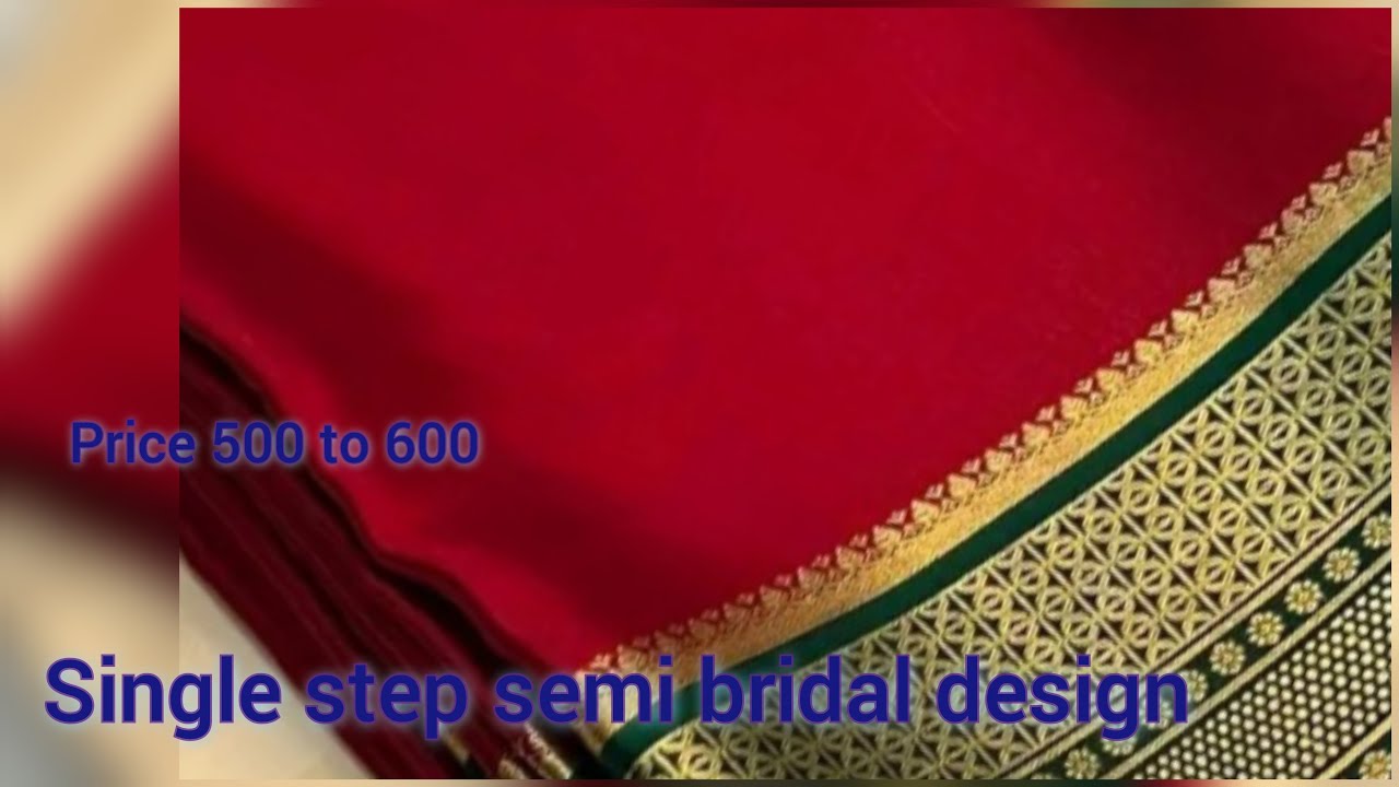 Semi bridal design in single step