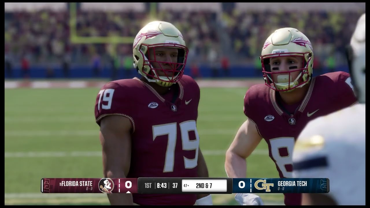 College Football 25 &ndash; 2024 &ndash; Week 0 &ndash; Florida State Seminoles at Georgia Tech Yellow Jackets