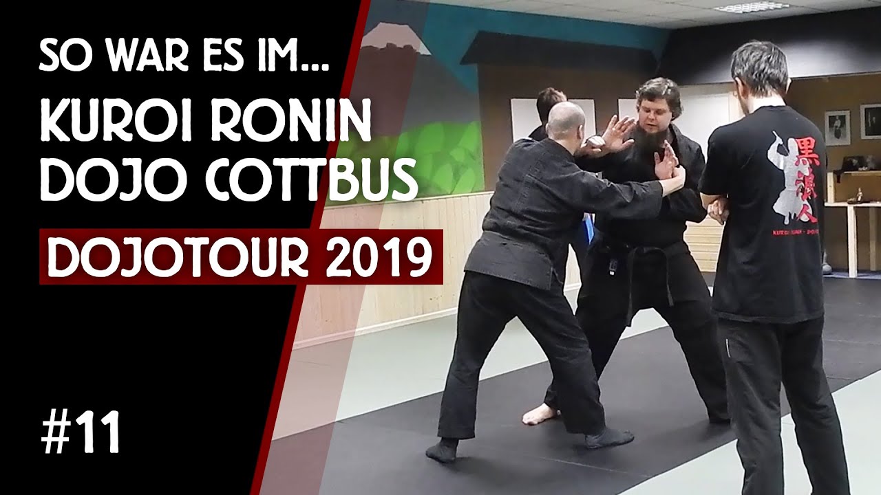 Ninjutsu lernen als Gast im Kuroi Ronin Dojo Cottbus bei Christian Chrostek - Taijutsu | DojoTour
