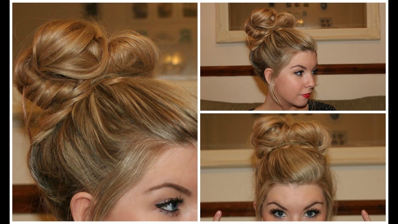 How To: Simple Messy Bun Tutorial