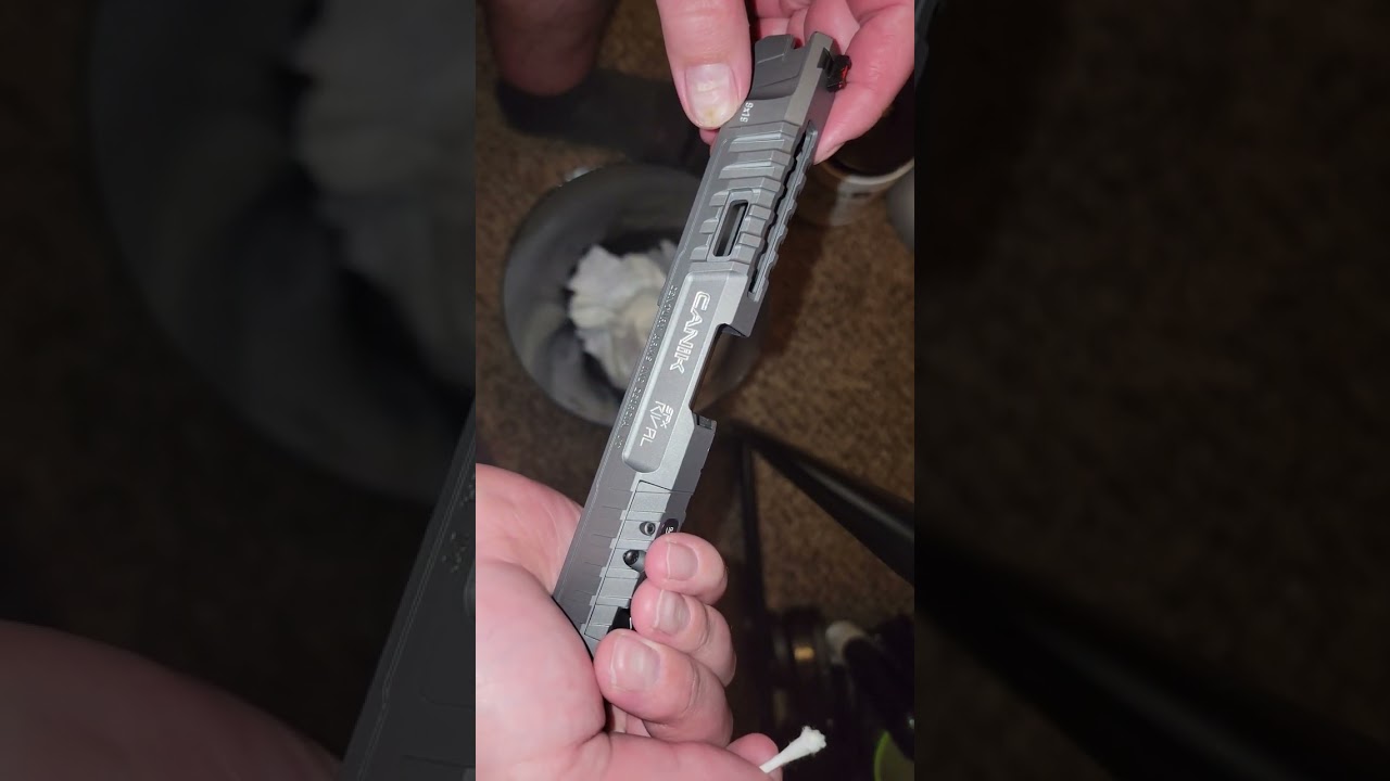 Tips on oiling your Canik Rival SFX
