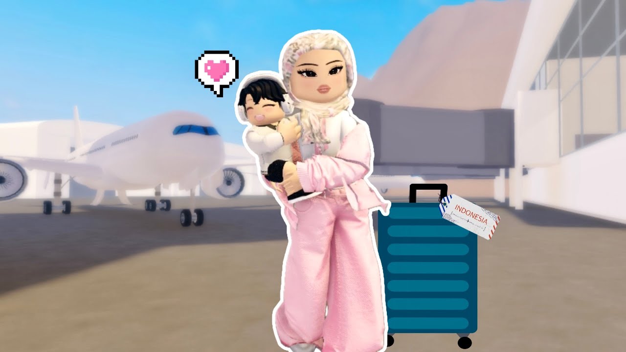 TRAVELING KE LUAR NEGERI CUMA BERDUA SAMA ANAK KESAYANGAN MOMMY | 💖 Berry Avenue Roblox Indonesia