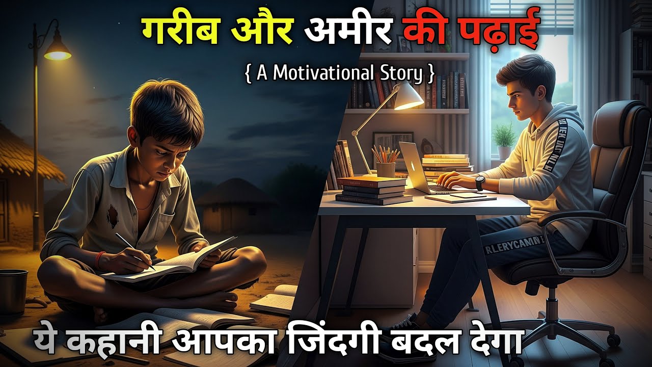 गरीब और अमीर की पढ़ाई | Education of the rich and the poor | #motivational #story | @Mds_story_1M