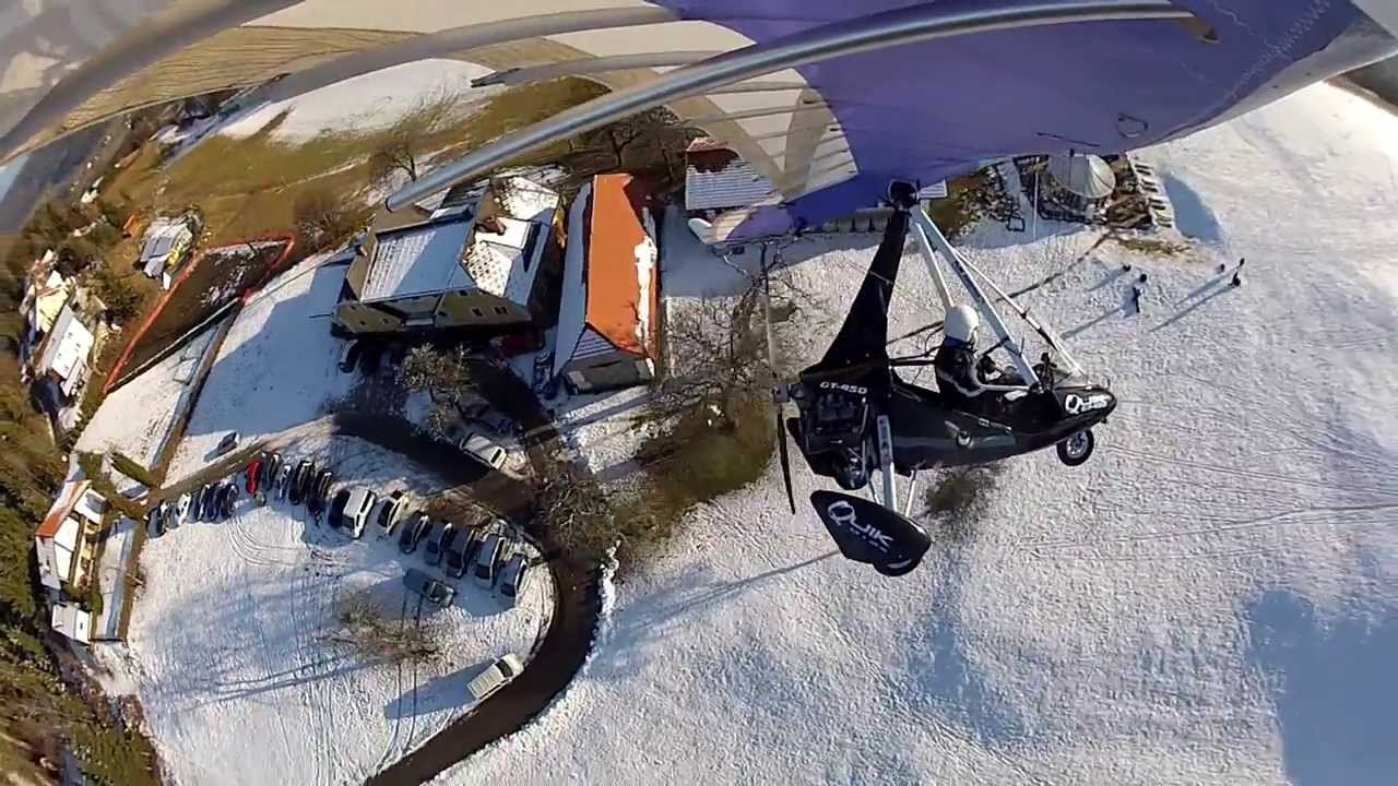 Quik GT450 Trikflug am LOWK (1.1.2014)