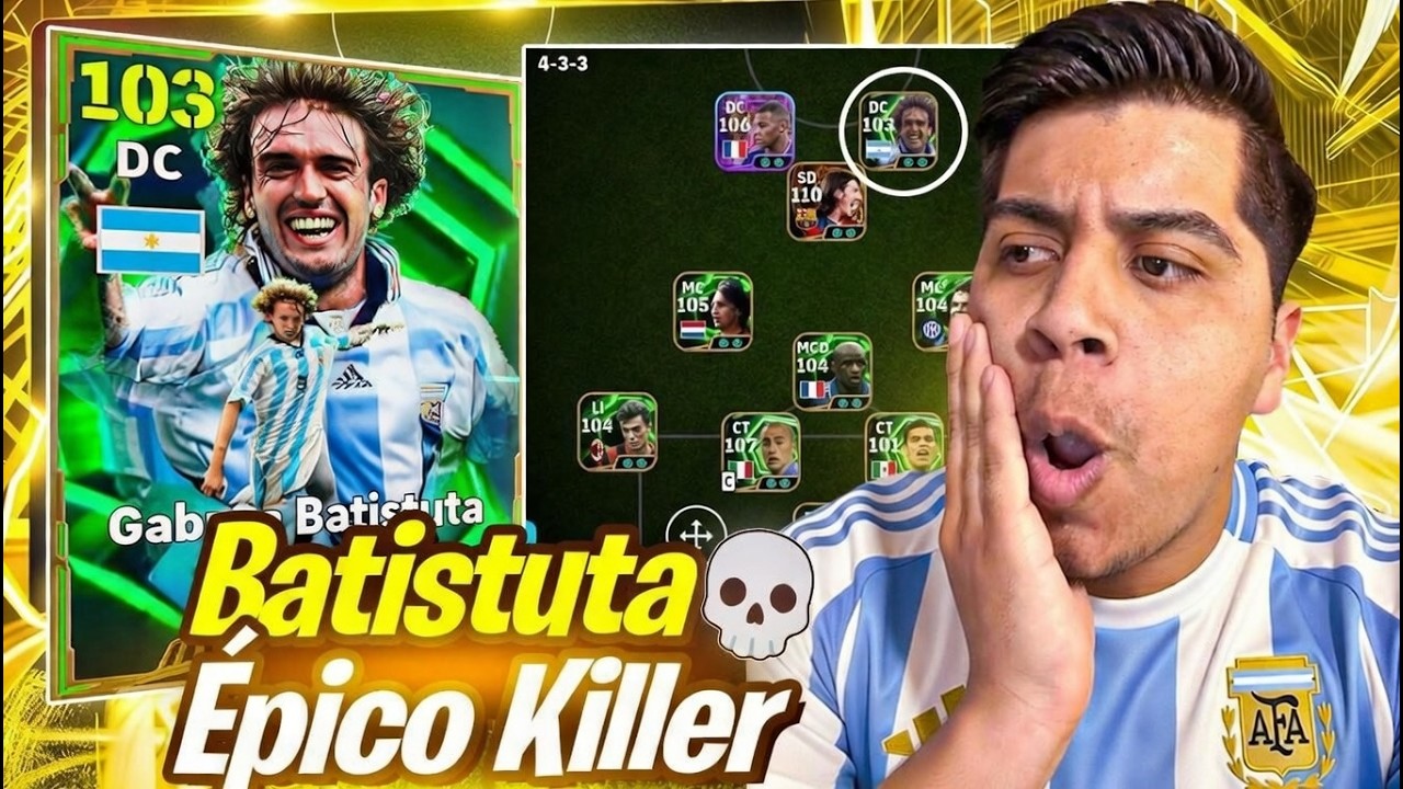 Batistuta Épico no impresiona… pero DESTROZA 🤯⚽