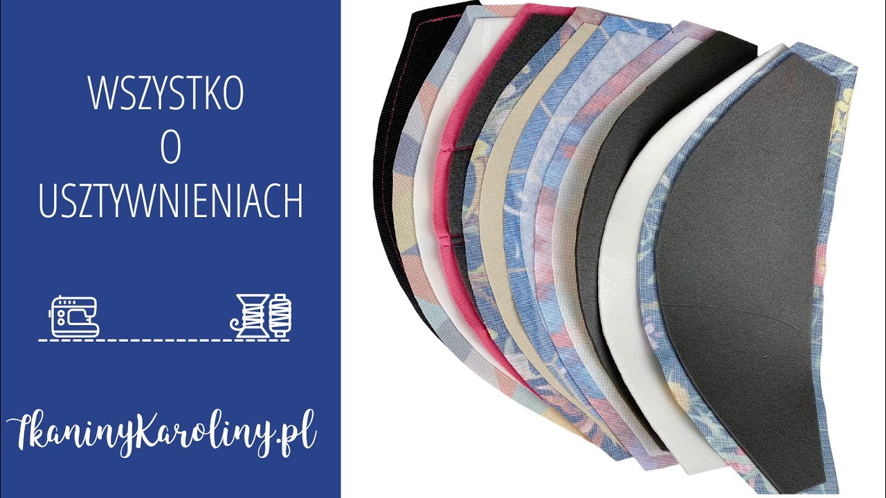 Jak wybrać usztywnienie? Tutorial DIY Tkaniny Karoliny