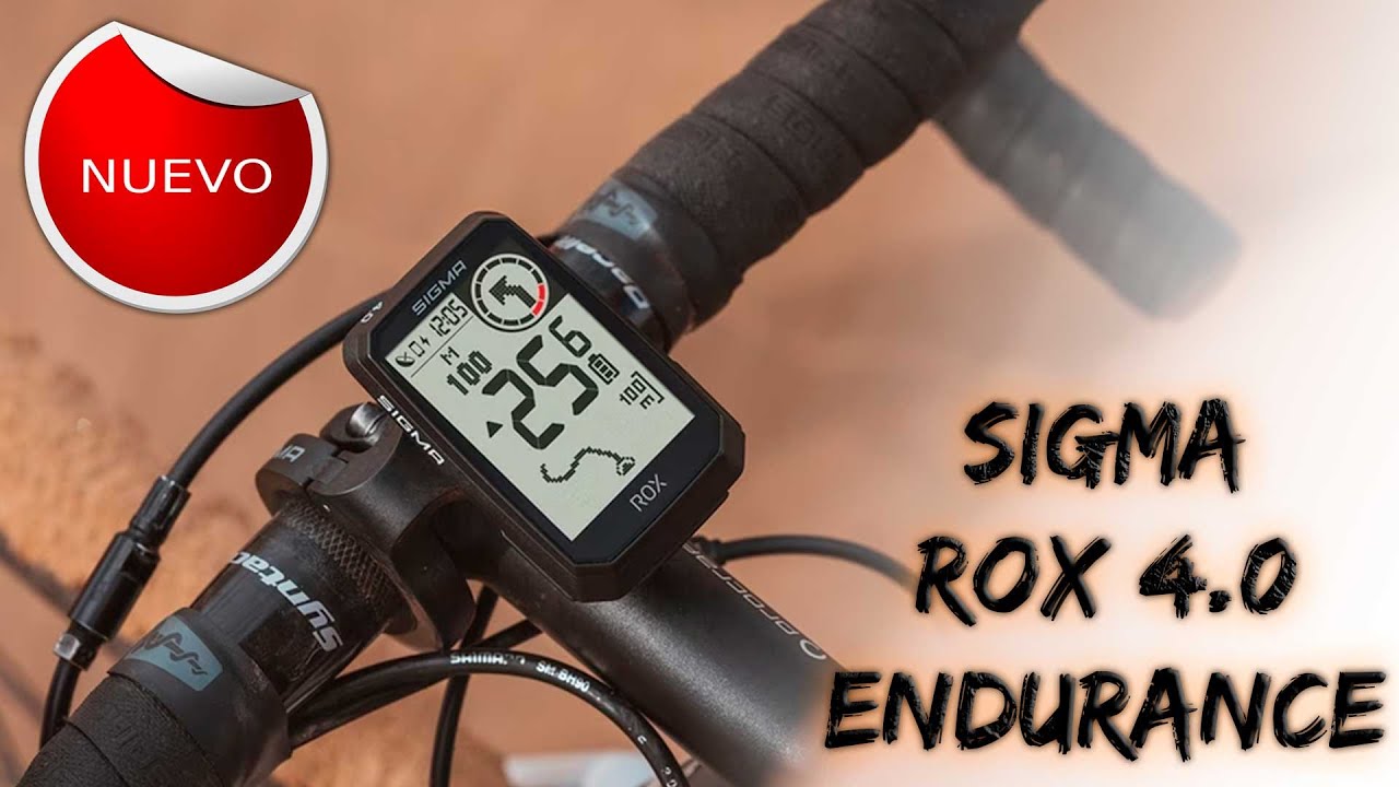 SIGMA ROX 4.0 ENDURANCE | Nuevo GPS 📡 para bici 🚴 de SIGMA