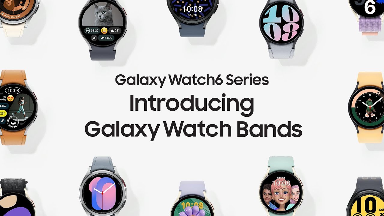 Galaxy Watch6 Series: Introducing Galaxy Watch Bands | Samsung