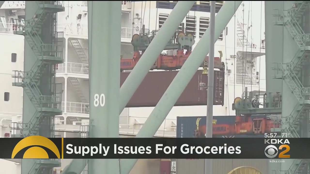 Supply Chain Shortages Impacting Grocery Store Shoppers