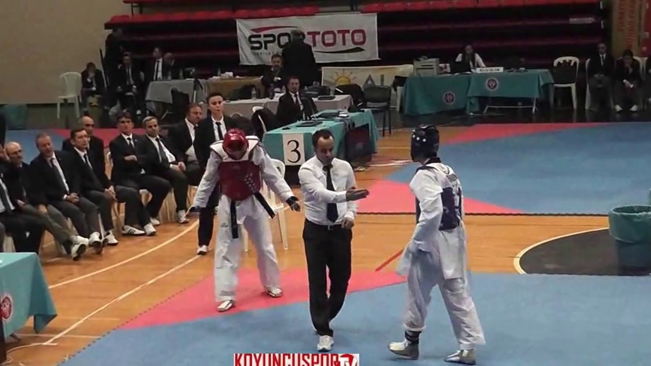 58kg Final - Hakan Recber vs Omer Faruk Simsek (2017 Turkish Senyor TKD Championships)