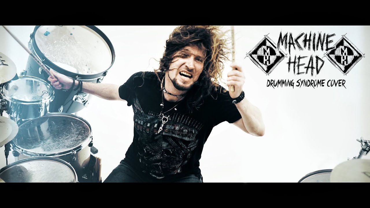 Milo&scaron; Meier - Machine Head drum cover - Aesthetics Of Hate [4K]