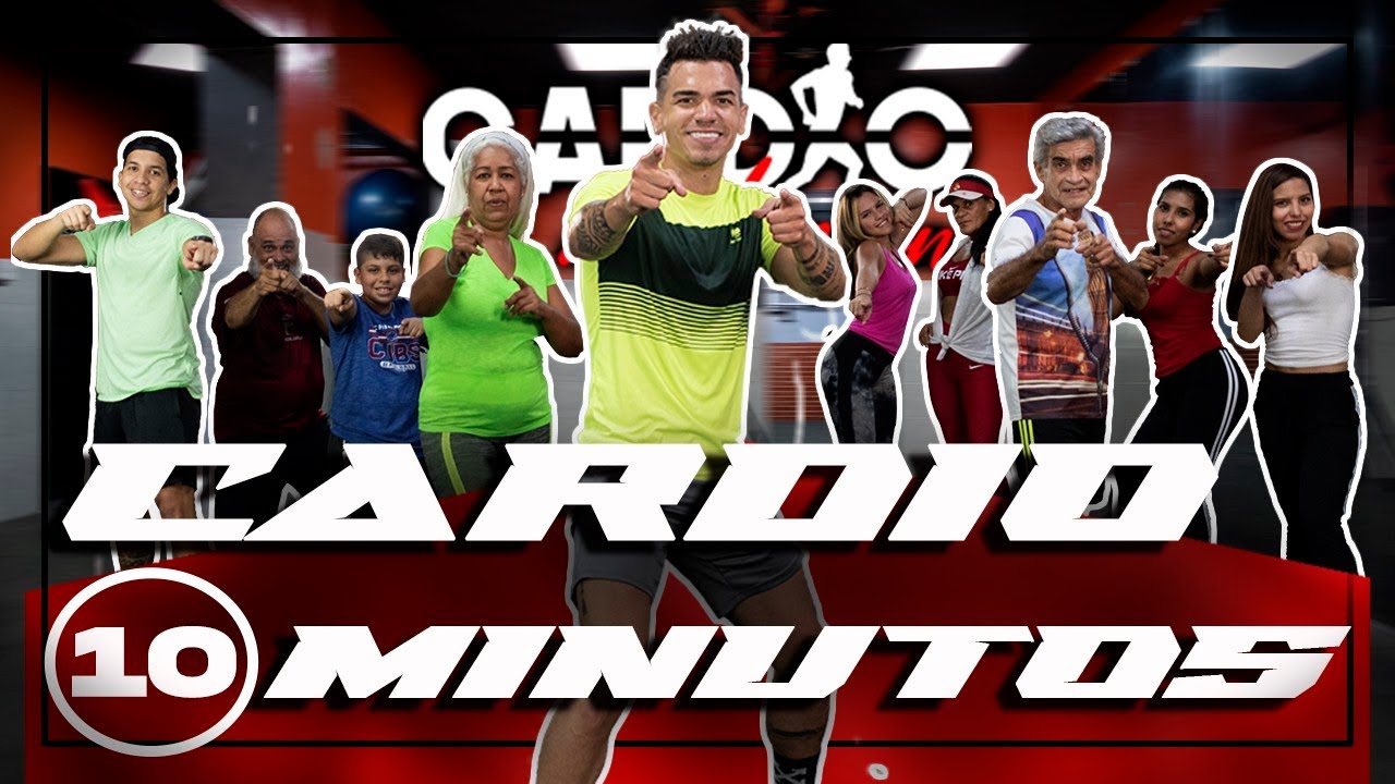 Rutina de cardio para principiantes | CARDIO POST COVID | 10 minutos NIVEL 2