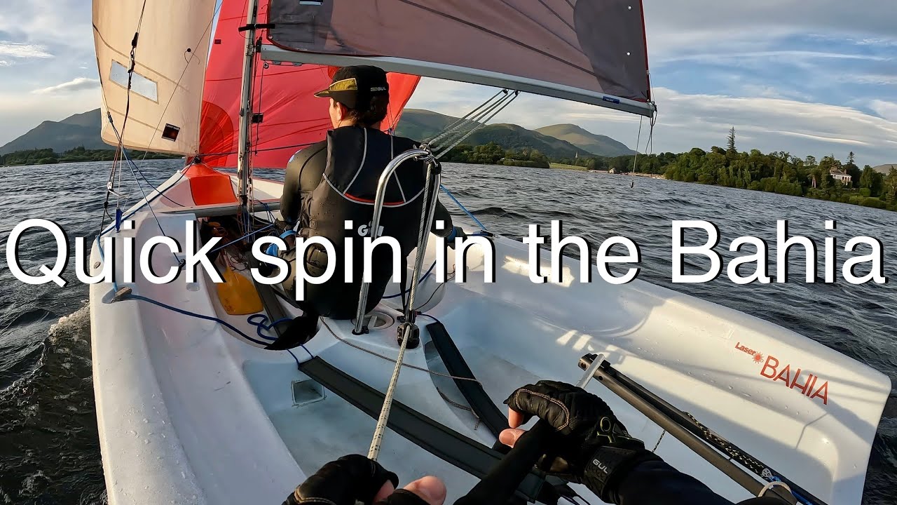 A quick spin in the Laser Bahia
