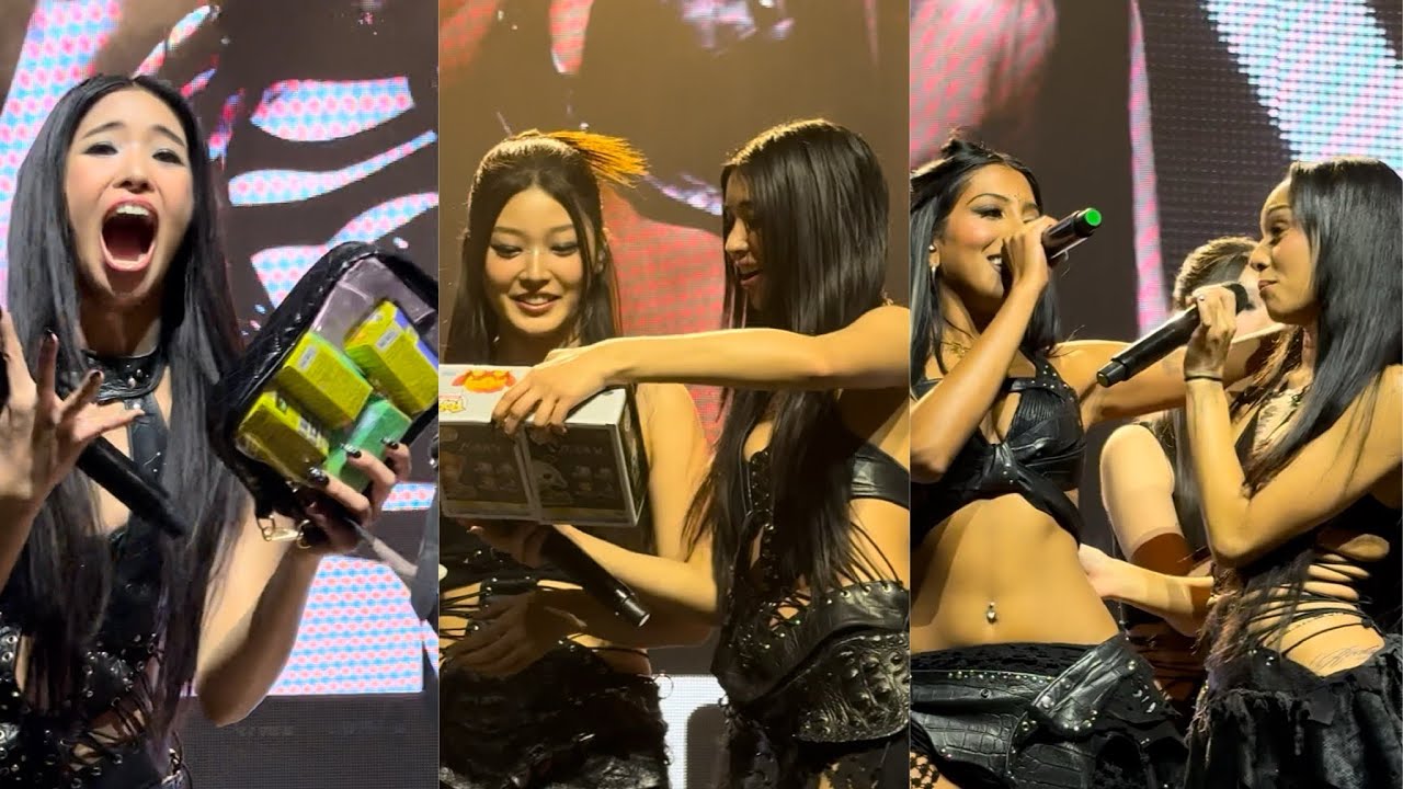 M.I.A Soundcheck KATSEYE 251213 Beautiful Chaos Tour LA Day 2 Concert