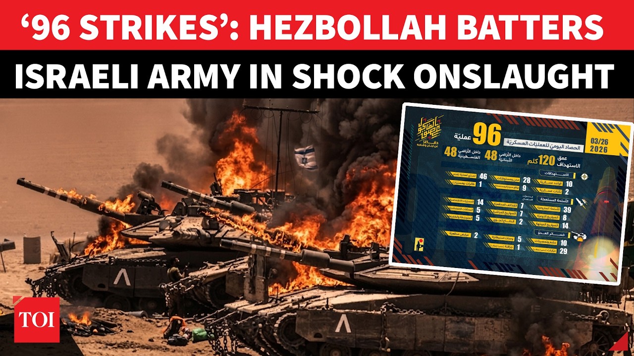 &bdquo;10 baz wojskowych, 29 czołg&oacute;w Merkava&rdquo;: Hezbollah WYkrwawia wojska Netanjahu w Izraelu i poza nim
