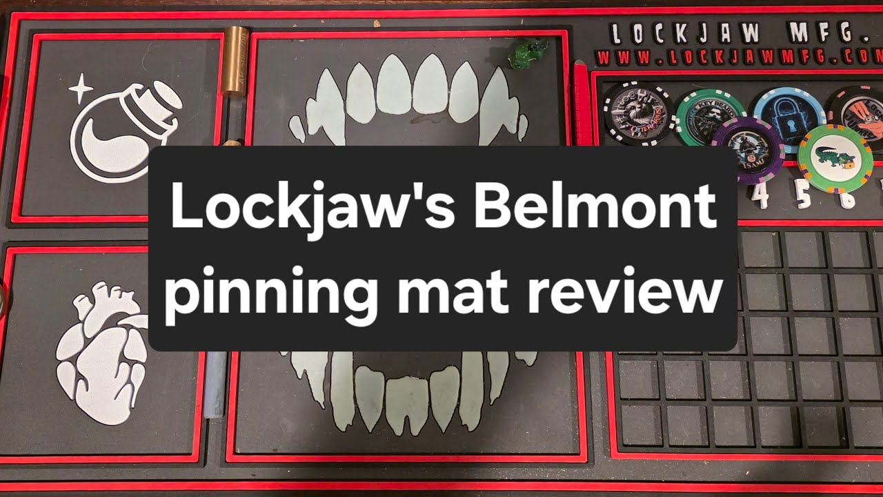 (220) Lockjaw's Belmont pinning mat review