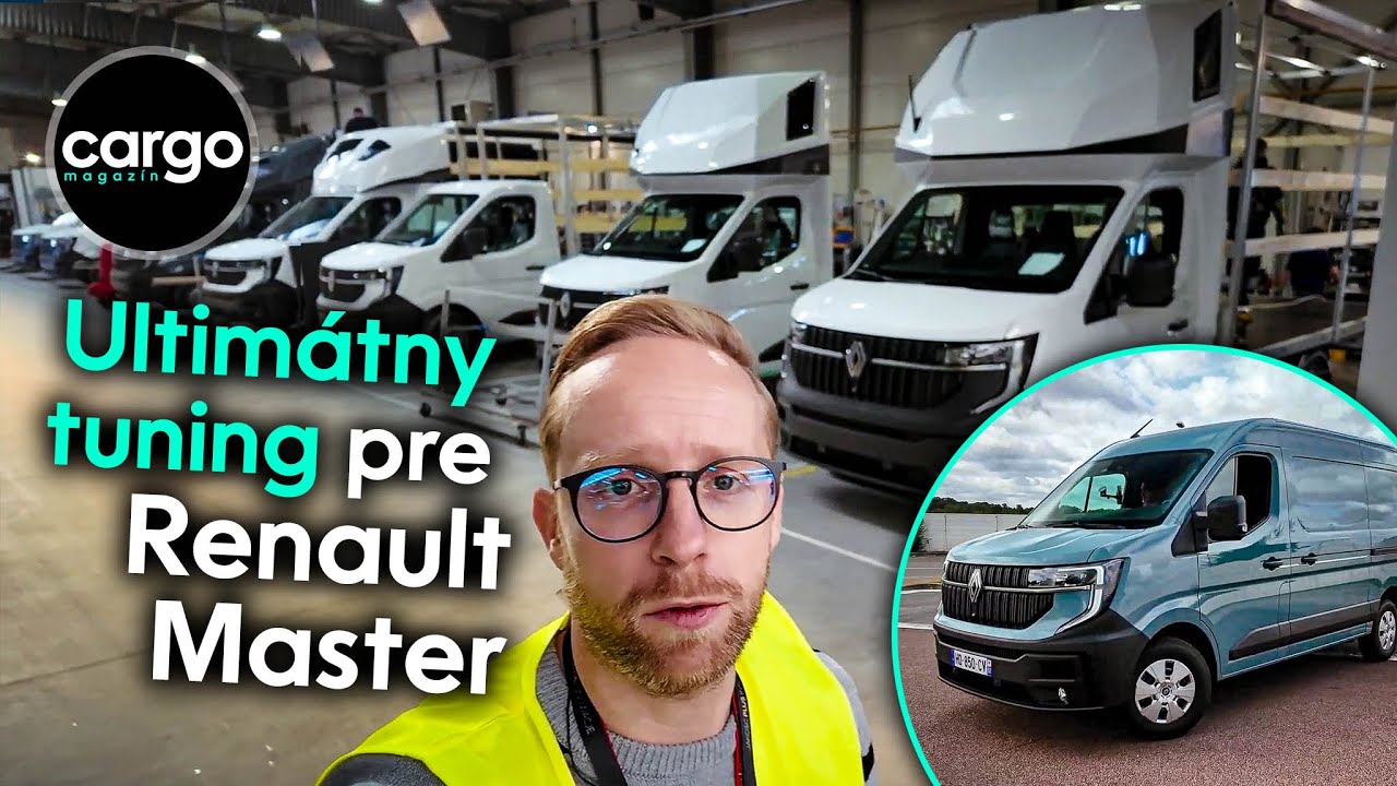 Renault Master na 1000 spôsobov: Pozrite sa, čo všetko sa z neho dá postaviť!