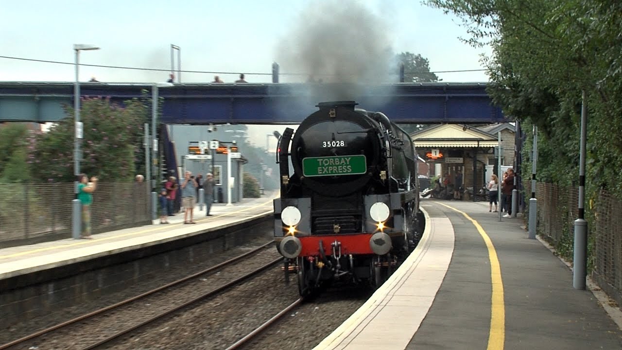 35028 Clan Line and the Torbay Express - Sunday 19th August 2018