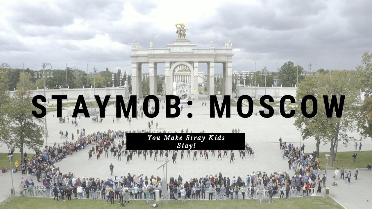 RuStay Flashmob for Stray Kids in Moscow!