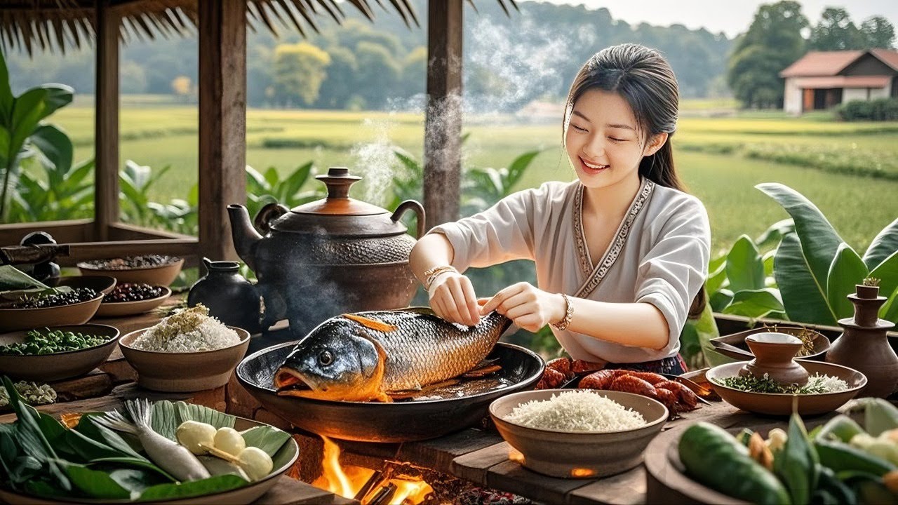 Traditional Vietnamese Cooking: The Art of Clay Pot Fish!? | Lam Anh New Life