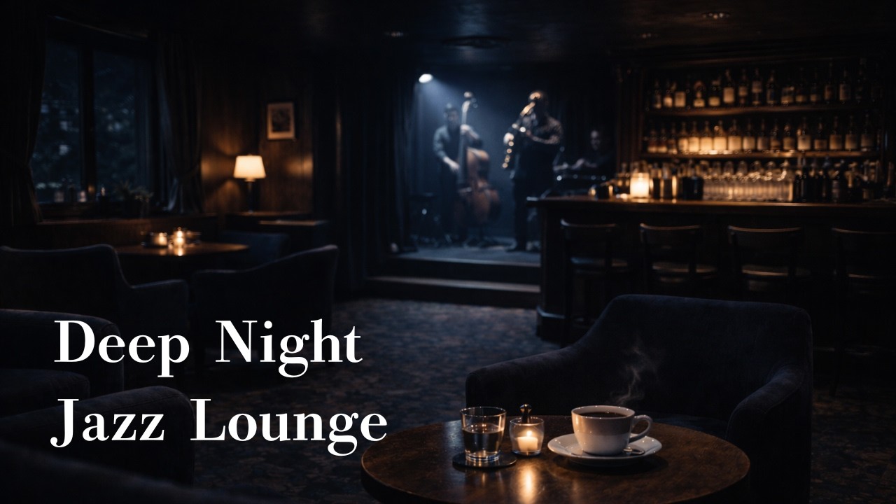 Deep Night Jazz Lounge 🌙 Calm Sax Jazz for Focus & Quiet Nights
