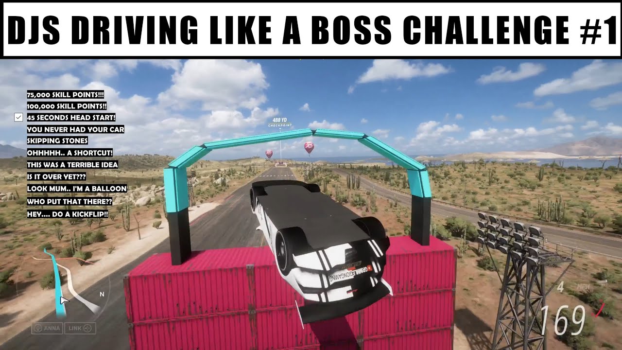 FORZA HORIZON 5 - DJS Driving like a boss challenge #1