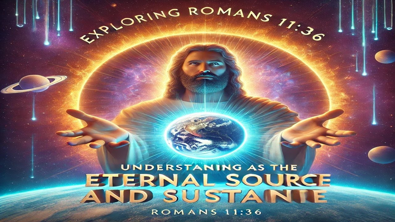 Exploring Romans 11:36: Understanding Jesus As The Eternal Source And Sustainer
